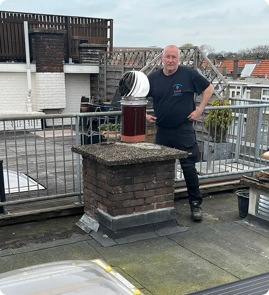 Schoorsteenveger in alphen
