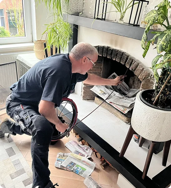 Schoorsteen vegen in alphen aan den rijn